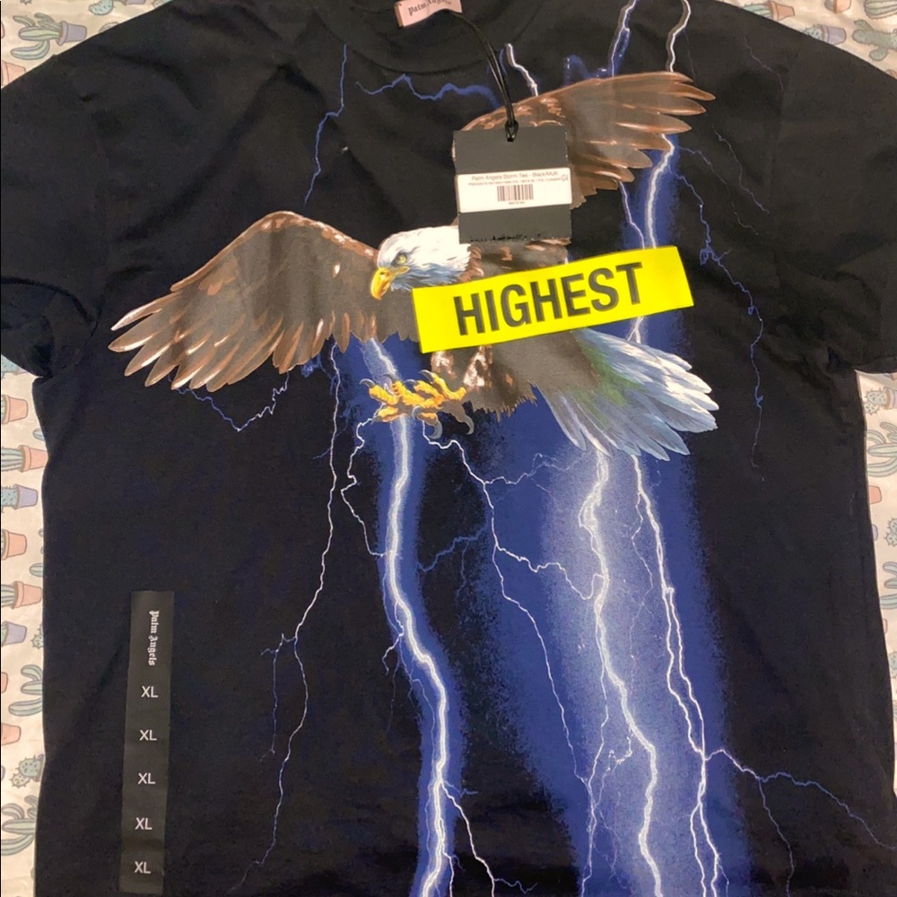 Palm Angels storm t shirt 100% authentic